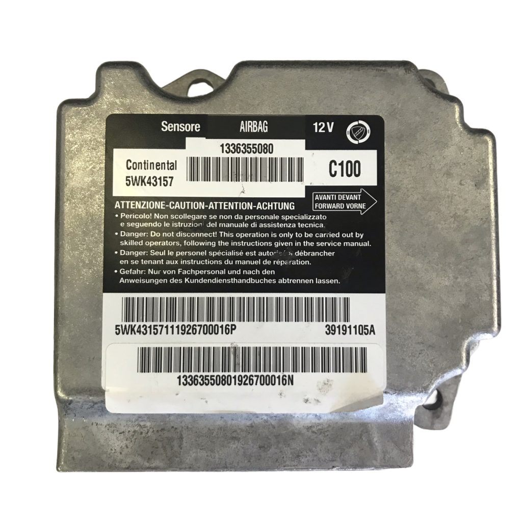 Peugeot Fiat Citroen Boxer Ducato Relay Airbag ECU 5WK43157 1336355080
