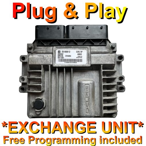Vauxhall Antara ECU 25189813 | ABKD | *Plug & Play* Free Programming