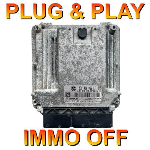 VW Audi Seat Skoda ECU Bosch 0281015420 | 03L906022LF | EDC17CP14 | *Plug & Play* Immo off 'Free running'