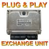 VW ECU 8E0907401T | 0281011444 | EDC15VM+ | *Plug & Play* Immo off 'Free running'