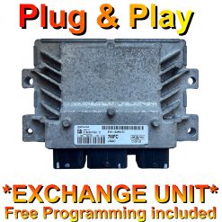 Ford Fiesta ECU S180047034C | 7MFC | BV21-12A650-EC | EMS2102 |  Plug+Play  Exchange unit