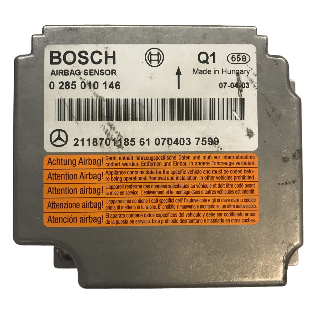 Mercedes Airbag ECU 0285010146 Bosch Programming / Reset / Repair