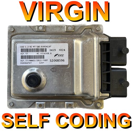 Fiat ECU 9GF.T7 | HWN01 | 52068596 | *Virginized* Self coding unit *Plug & Play*