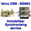 Volvo S40 | V40 | V50 | C30 Body Control Module / CEM Module - SID803 ECU Immobiliser Synchronising Service