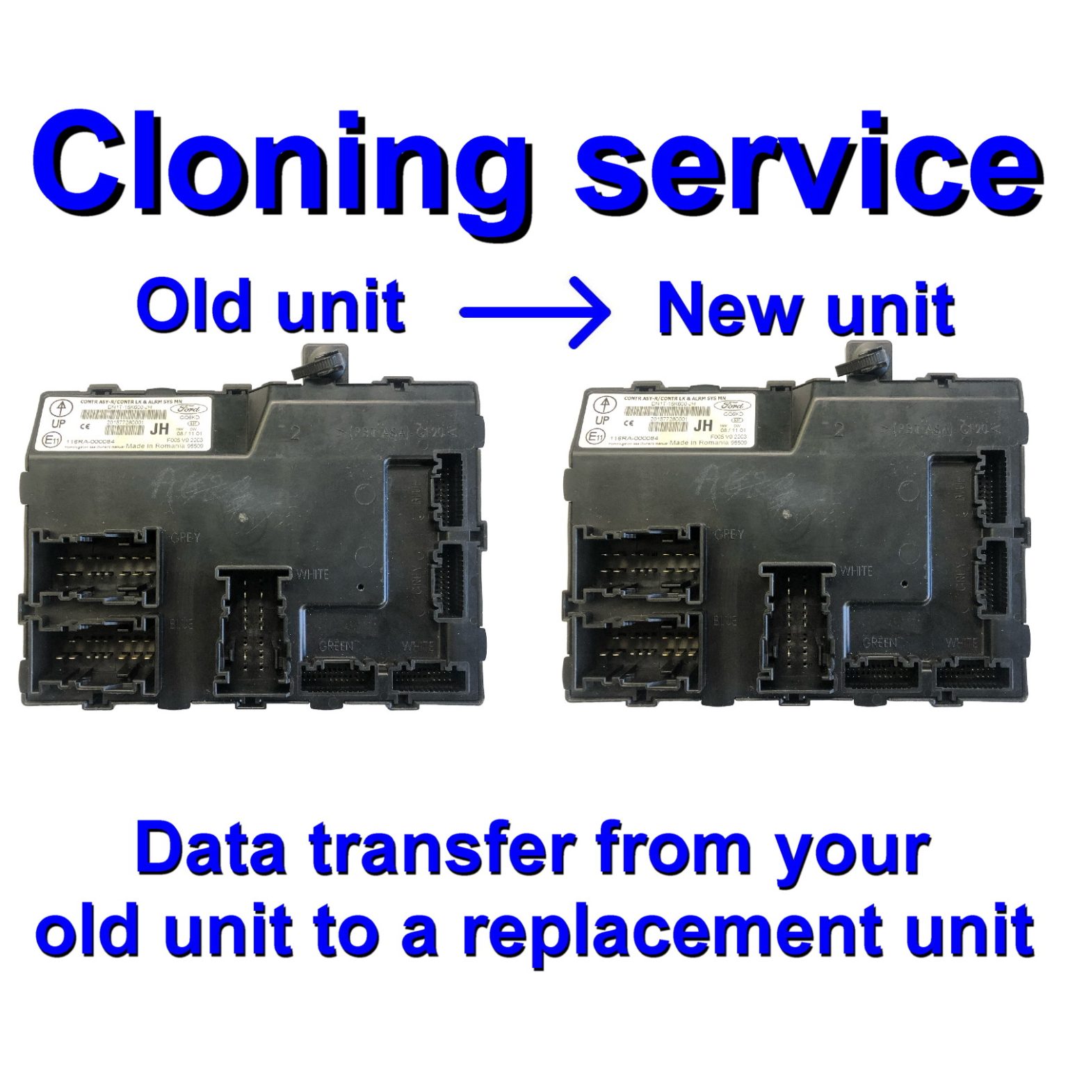 Ford Body Control Module | Central locking module DN1T-15K600-xx ...