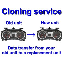Renault Clio MK3 Instrument cluster - Programming Service