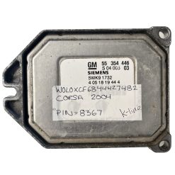 Vauxhall Opel Corsa ECU Siemens | 5WK91732 | 55354446 | SIMTEC 71 | *With PIN* Programming available - BY POST!