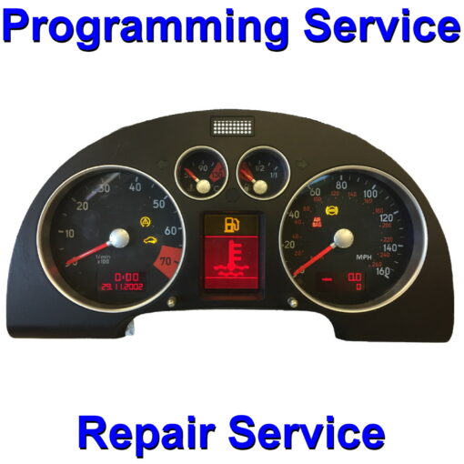 Audi TT MK1 Instrument cluster Cloning / Screen replacement / Refurbishing / PIN retrieval / Mileage correction & 999,999 miles fix service