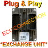 Fiat Punto ECU IAW5SF3.M2 | 51847330 | HW300 | Plug+Play Exchange unit