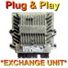 Ford Fusion ECU Siemens 5WS40633A-T | 7S61-12A650-FA | 7TUA | SID804 | Plug+Play Exchange unit