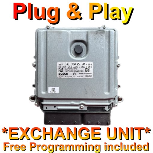 Mercedes Vito ECU Bosch 0281016706 | A6469002700 | CR4.21 | *Plug & Play* Exchange unit (Free Programming BY POST)