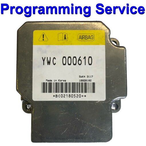Landrover Freelander Airbag ECU Siemens 5WK43117 | YWC000610 - Programming / Reset / Repair Service