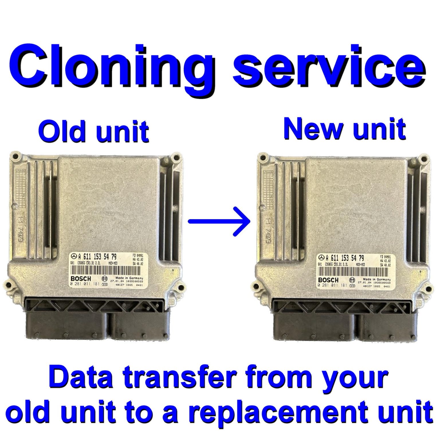 Mercedes ECU Bosch EDC16 EDC16C2 Programming Service Buy Now