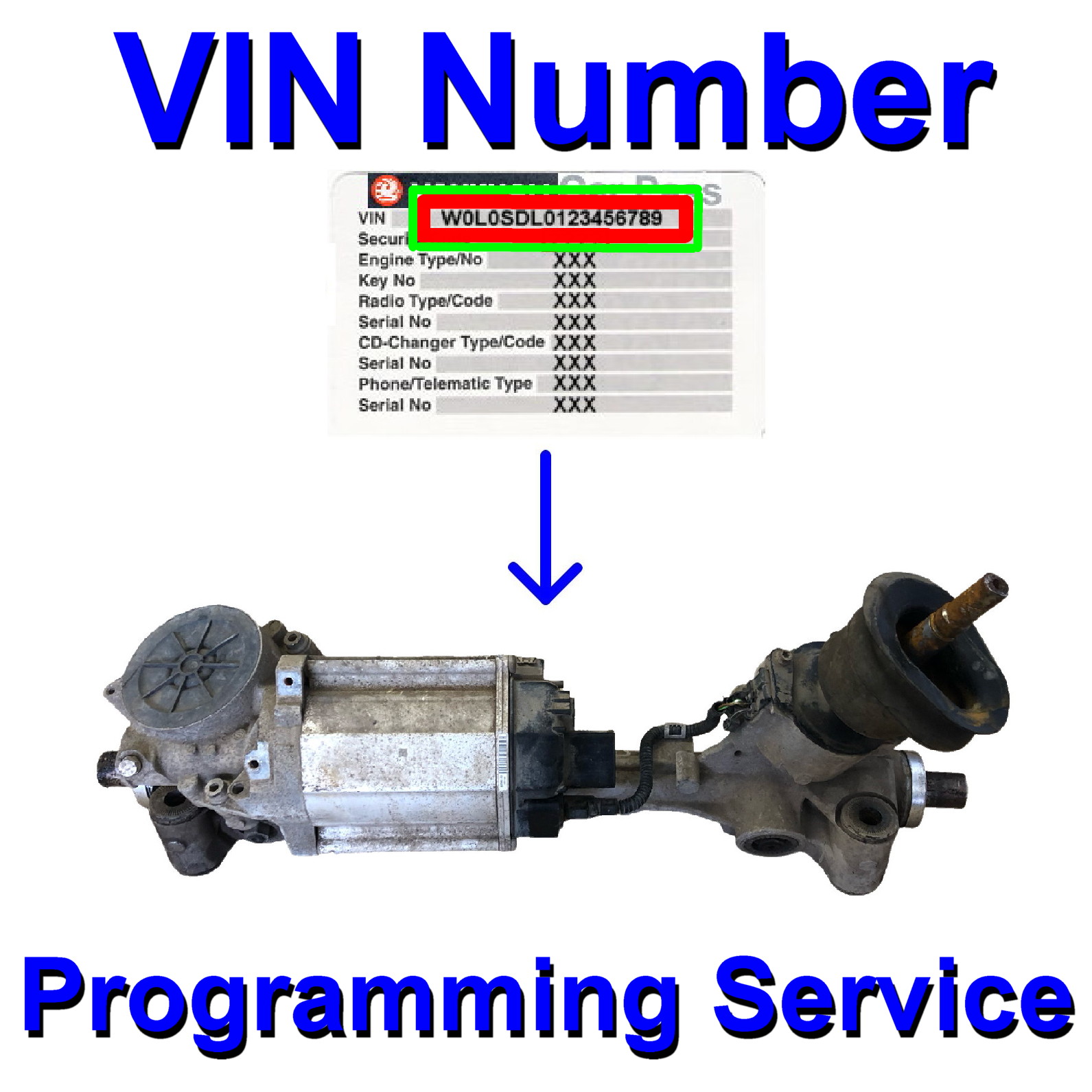 Vauxhall Opel Astra J | Zafira C | Insignia A Power Steering Rack / ECU | Bosch - Programming Service (Ebay Copy) - Image 3