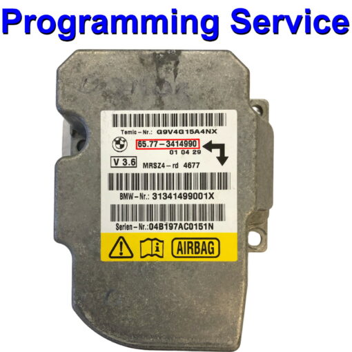 BMW Airbag ECU 65.77-3414990 | Temic Programming / Reset / Repair Service