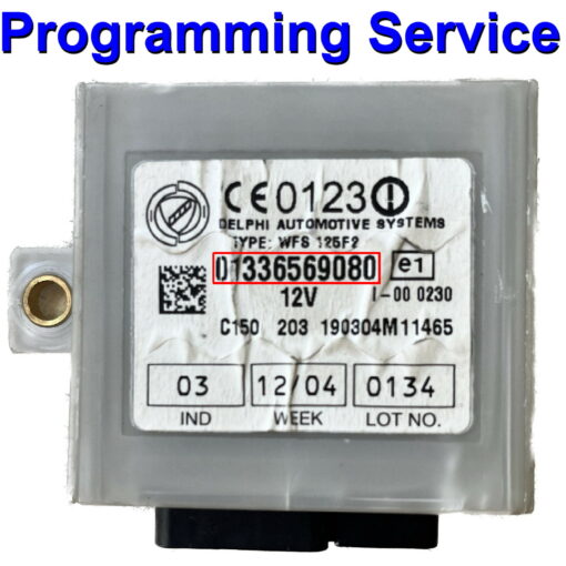 Fiat Ducato / Peugeot Boxer / Citroen Relay Immobilizer unit 01336569080 | Key supply | Delphi - Programming Service