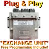 Ford Focus ECU 7M51-12A650-AAB | 6DCB | ESU-411 | *Plug & Play* Exchange unit (Free Programming BY POST)