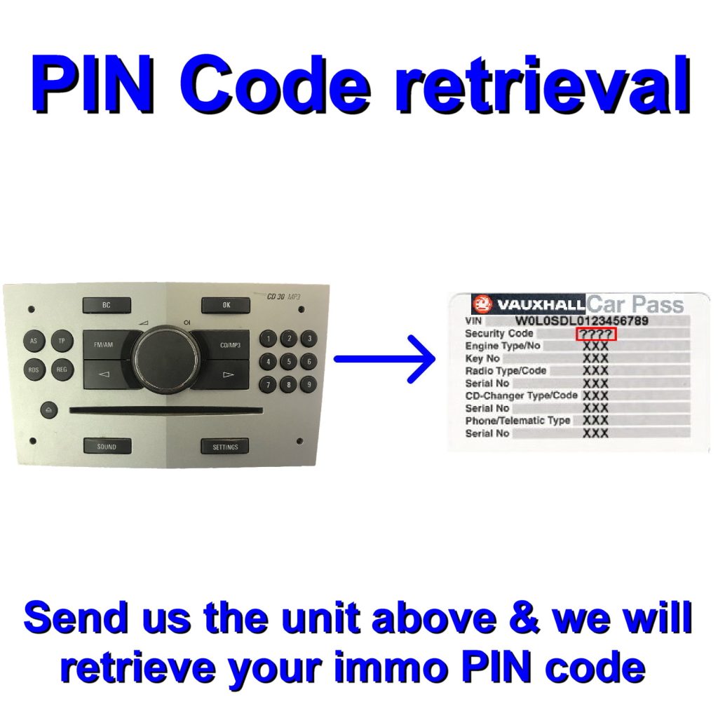 Vauxhall Opel CD30 / CD30-MP3 Delphi / Grundig Stereo Programming ...