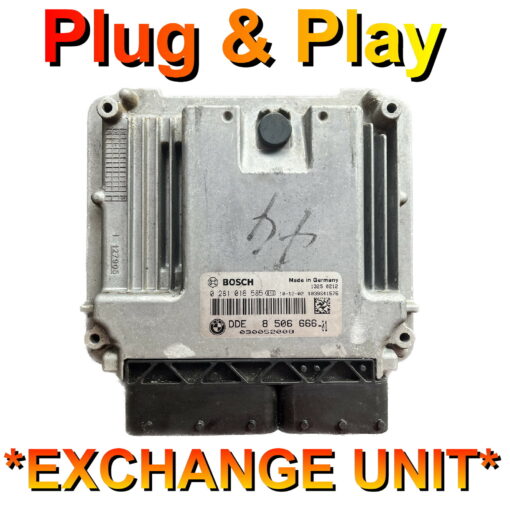 BMW Mini ECU Bosch 0281016585 | DDE8506666 | EDC17C50 | Plug+Play Exchange unit