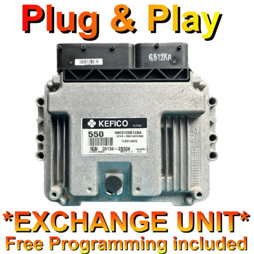 Kia ECU Kefico 39134-2B304 | 9003100512KA | MEG17.9.12 | *Plug & Play* Exchange unit (Free Programming BY POST)