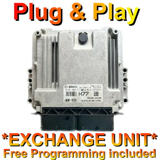 Kia / Hyundai ECU Bosch 0281032311 | 39140-2A545 | EDC17C57 |*Plug & Play* Exchange unit (Free Programming BY POST)
