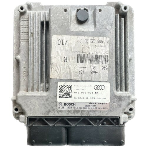 VW AUDI A6 ECU 0281030543 | 04L906021BD | EDC17C64 | *Plug & Play* Exchange unit - Unit supplied only - No service required