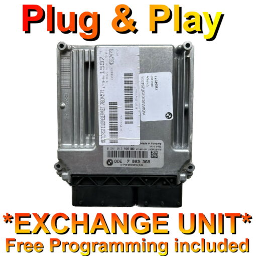 BMW 7 Series ECU Bosch 0281013500 | DDE7803369 | EDC16CP35 | *Plug & Play* Exchange unit (Free Programming BY POST)