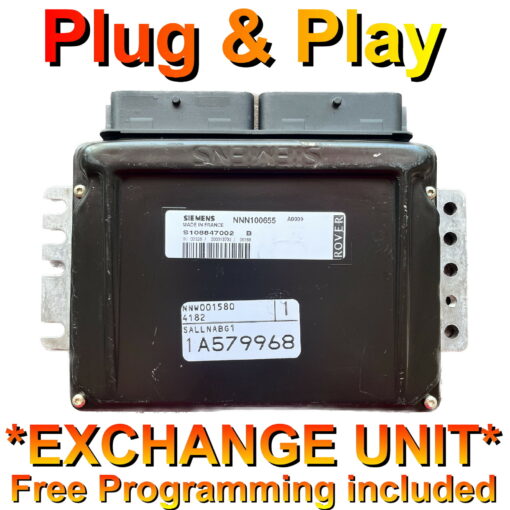 Rover / MG 75 ECU Siemens S108847002B | NNN100655 | *Plug & Play* Exchange unit (Free Programming BY POST)