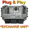 Peugeot Citroen ECU Bosch ME7.4.5 | 0261208901 | 9659763580 | Plug+Play Exchange unit