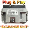 Toyota Aygo ECU Bosch ME17.9.52 | 0261S101DB | 89661-0H790 | 79 | Plug+Play Exchange unit