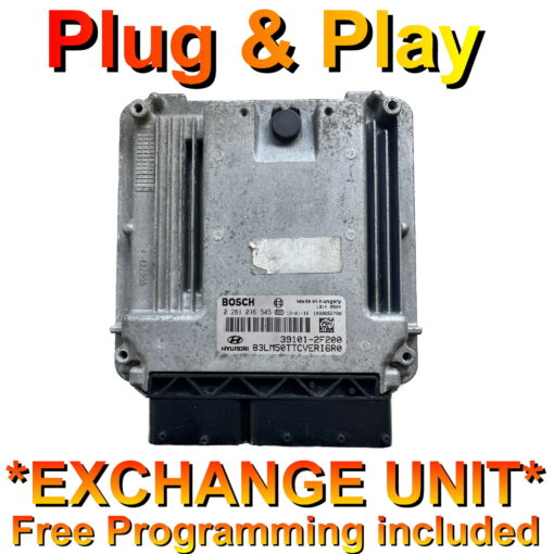 Hyundai ECU Bosch 0281016545 | 39101-2F200 | EDC17CP14 |*Plug & Play* Exchange unit (Free Programming BY POST)