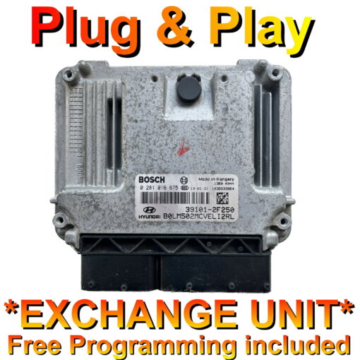 Hyundai ECU Bosch 0281016675 | 39101-2F250 | EDC17C08 |*Plug & Play* Exchange unit (Free Programming BY POST)