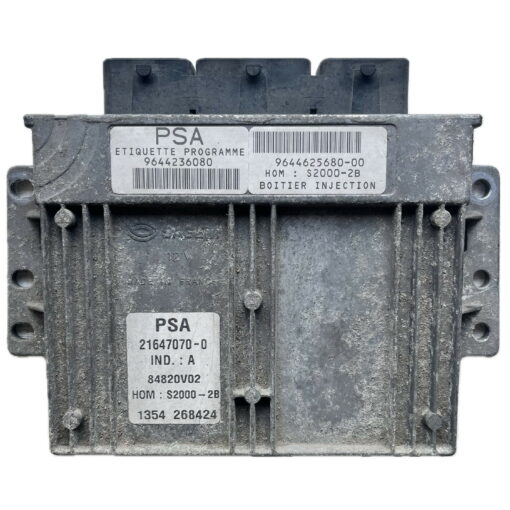 Citroen Peugeot ECU Sagem 9644236080 | 9644625680 | S2000 | *Plug & Play* Exchange unit (Free Programming BY POST) - Unit supplied only - No service required