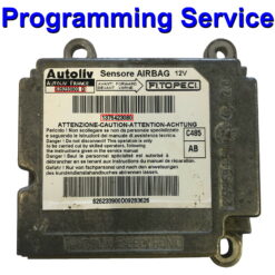 Fiat Qubo Airbag ECU Autoliv 626233900D | 1376423080 | Programming / Reset / Repair Service