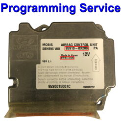 Hyundai i10 Airbag ECU Siemens | 95910-0X200 | 5WK43795 Programming / Reset / Repair Service