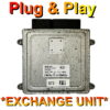 Kia ECU Siemens | SIM2K-140 | 39112-25052 | 5WY1G43A | Plug+Play Exchange unit