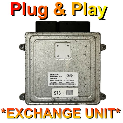 Kia ECU Siemens | SIM2K-140 | 39112-25052 | 5WY1G43A |  Plug+Play  Exchange unit