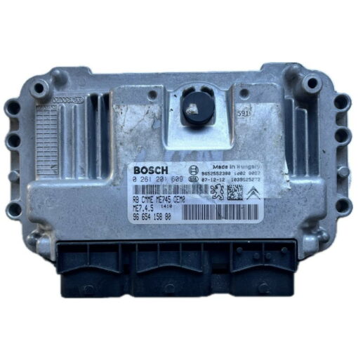 Peugeot Citroen ECU Bosch 0261201609 | 9665415880 | ME7.4.5 | *Plug & Play* Exchange unit (Free Programming BY POST) - Unit supplied only - No service required