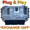 Peugeot Citroen ECU Bosch ME7.4.5 | 0261201609 | 9665415880 | Plug+Play Exchange unit