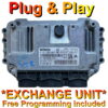 Peugeot Citroen ECU Bosch 0261208906 | 9662060680 | ME7.4.5 | *Plug & Play* Exchange unit (Free Programming BY POST)
