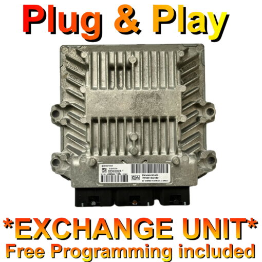 Citroen C4 / Peugeot ECU Siemens 5WS40690B-T | HW9661642180 | SW9666095880 | SID803A | *Plug & Play* Exchange unit (Free Programming BY POST)