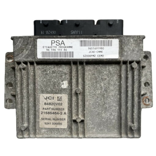 REDO Peugeot ECU Sagem 9659615580 | 9651691980 | S2000 |  Plug+Play  Exchange unit   - Unit supplied only - No service required