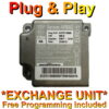 Fiat Ducato Airbag Control Module ECU 01375110080 | HA | *Plug & Play* Exchange Unit
