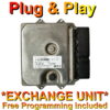 FIAT ECU MJD8F3.D4 | 55255948 | HW2FP | *Plug & Play* Exchange unit (Free Programming BY POST)