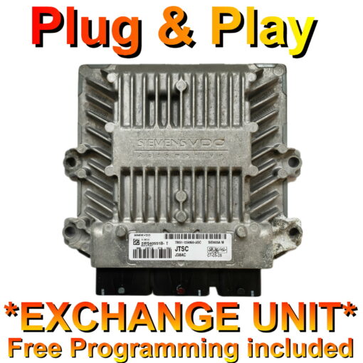 Ford Focus ECU Siemens 5WS40551B-T | 7M51-12A650-ASC | JTSC | SID803A | *Plug & Play* Exchange unit (Free Programming)