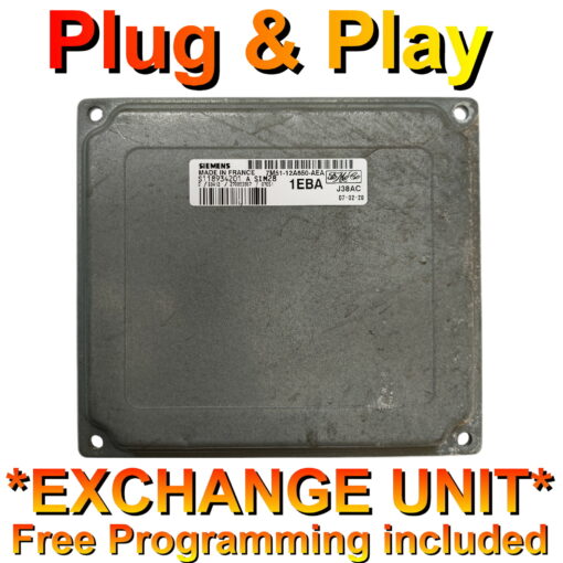Ford ECU 7M51-12A650-AEA | 1EBA | S118934201A | *Plug & Play* Exchange unit (Free Programming)