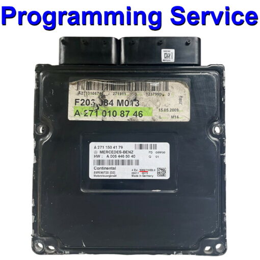 Mercedes ECU Siemens SIM271 Programming Service