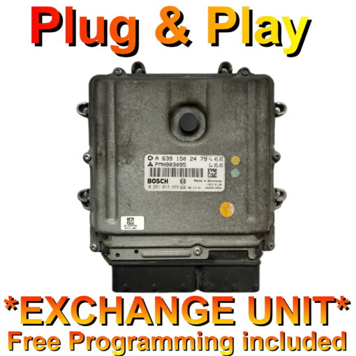 Mitsubishi Smart ECU Bosch 0281013499 | A6391502479 | EDG16C33 | *Plug & Play* Exchange unit (Free Programming BY POST)