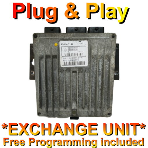 Renault Modus ECU Delphi 8200398934 | 8200449080 | DCM1.2 | *Plug & Play* Exchange unit (Free Programming BY POST)
