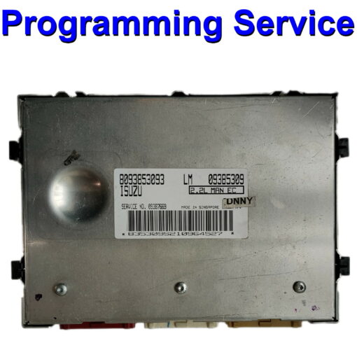 Vauxhall Opel Isuzu 2.2L ECU Programming Service